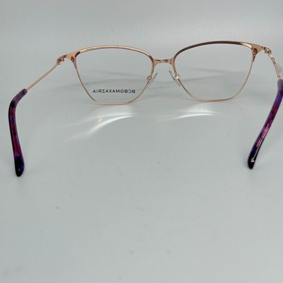 BCBGMAXAZRIA Henley Purple Rose Gold EYEGLASSES FRAME 54-15-135mm‎ H13517